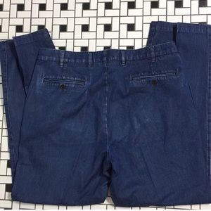 Orvis denim chinos